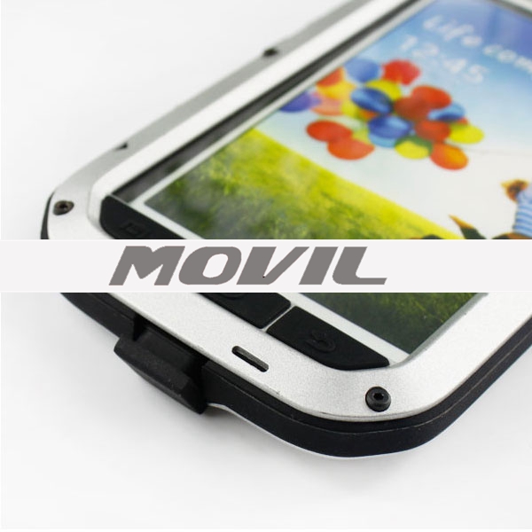 NP-1817 Funda de metal con triple defensa para Samsung S4-8